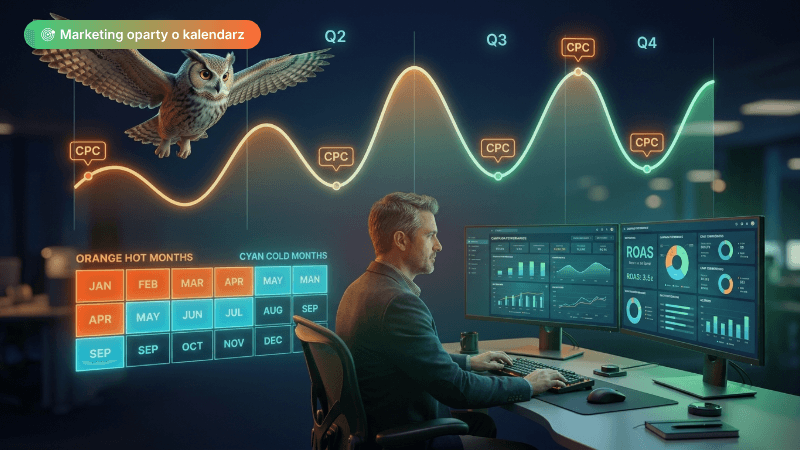Google Ads i Meta Ads — kiedy reklamowac w 2026? Sezonowosc kampanii