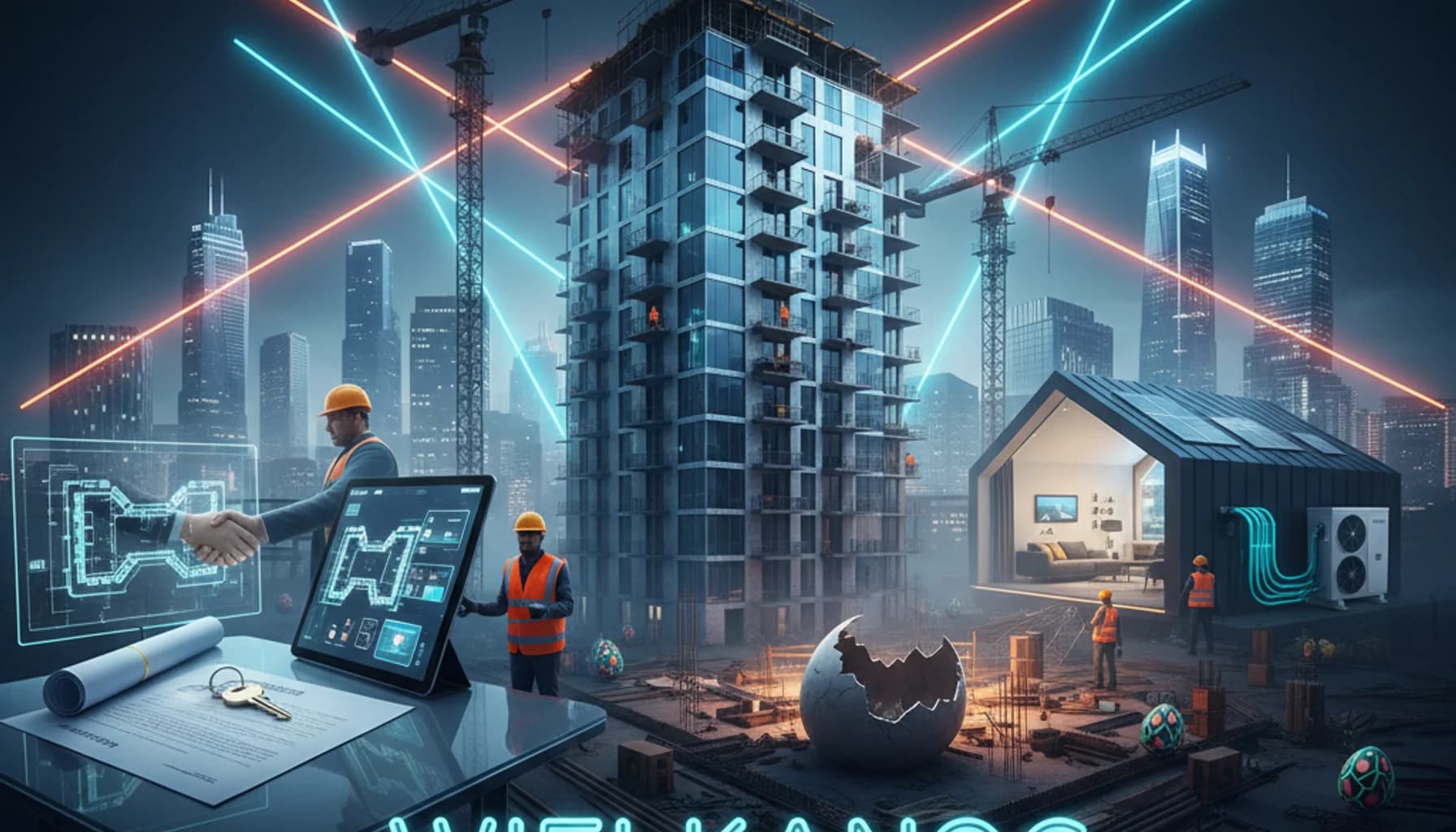 Wielkanoc 5 Kwietnia 2026 — Budowlany i nieruchomości kalendarz marketingowy, kampania branżowa (hero) Wielkanoc 5 Kwietnia 2026 — Budowlany i nieruchomości kalendarz marketingowy, kampania branżowa (hero)