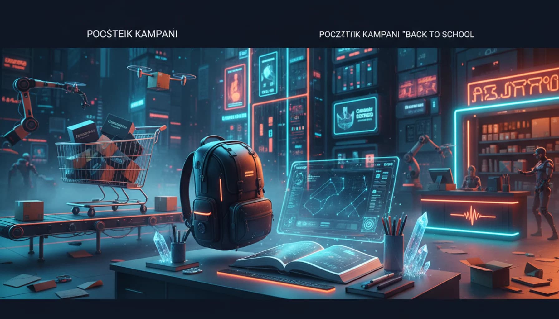 Początek kampanii 'Back to School' 20 Sierpnia 2026 — E-commerce kalendarz marketingowy, kampania branżowa (hero) Początek kampanii 'Back to School' 20 Sierpnia 2026 — E-commerce kalendarz marketingowy, kampania branżowa (hero)