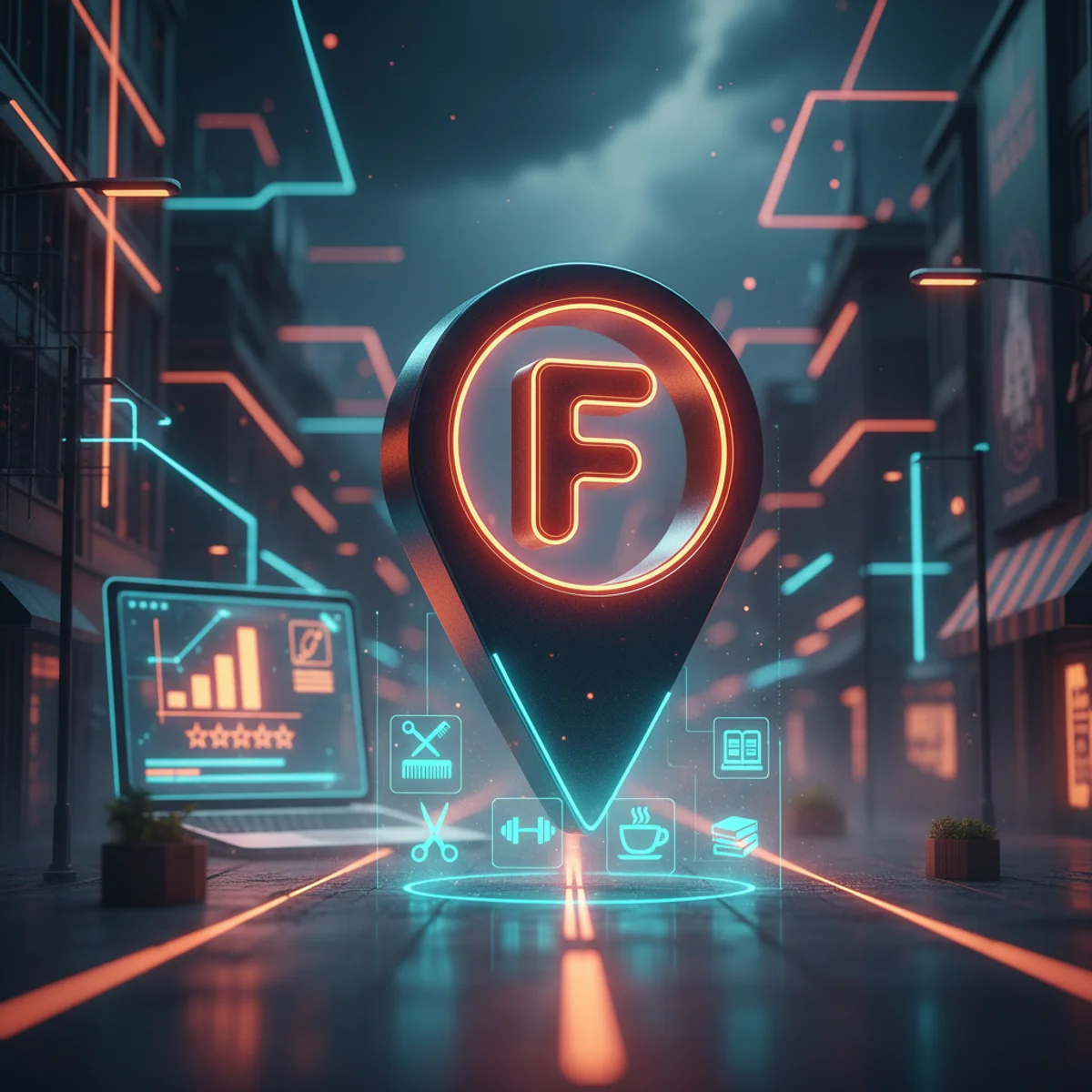 Cyber Monday 30 Listopada 2026 — Firmy lokalne ilustracja marketingowa Cyber Monday 30 Listopada 2026 — Firmy lokalne ilustracja marketingowa