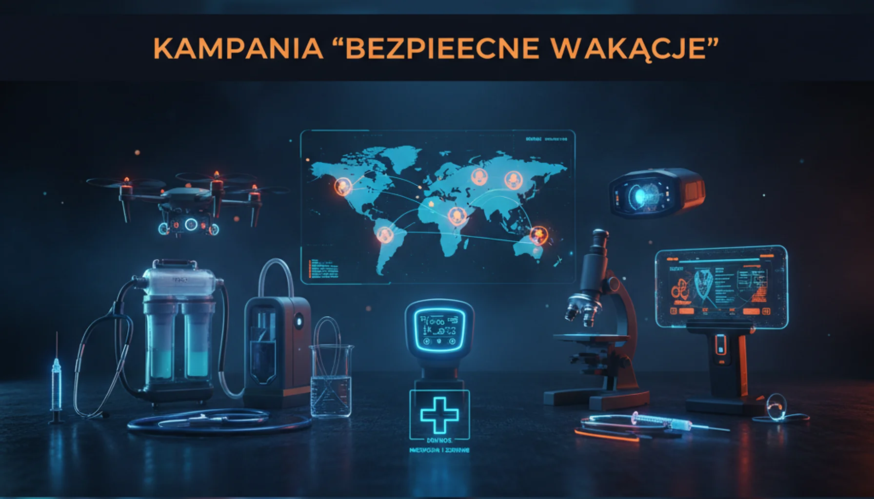 Kampania 'Bezpieczne Wakacje' 22 Czerwca 2026 — Medyczny kalendarz marketingowy, kampania branżowa (hero) Kampania 'Bezpieczne Wakacje' 22 Czerwca 2026 — Medyczny kalendarz marketingowy, kampania branżowa (hero)