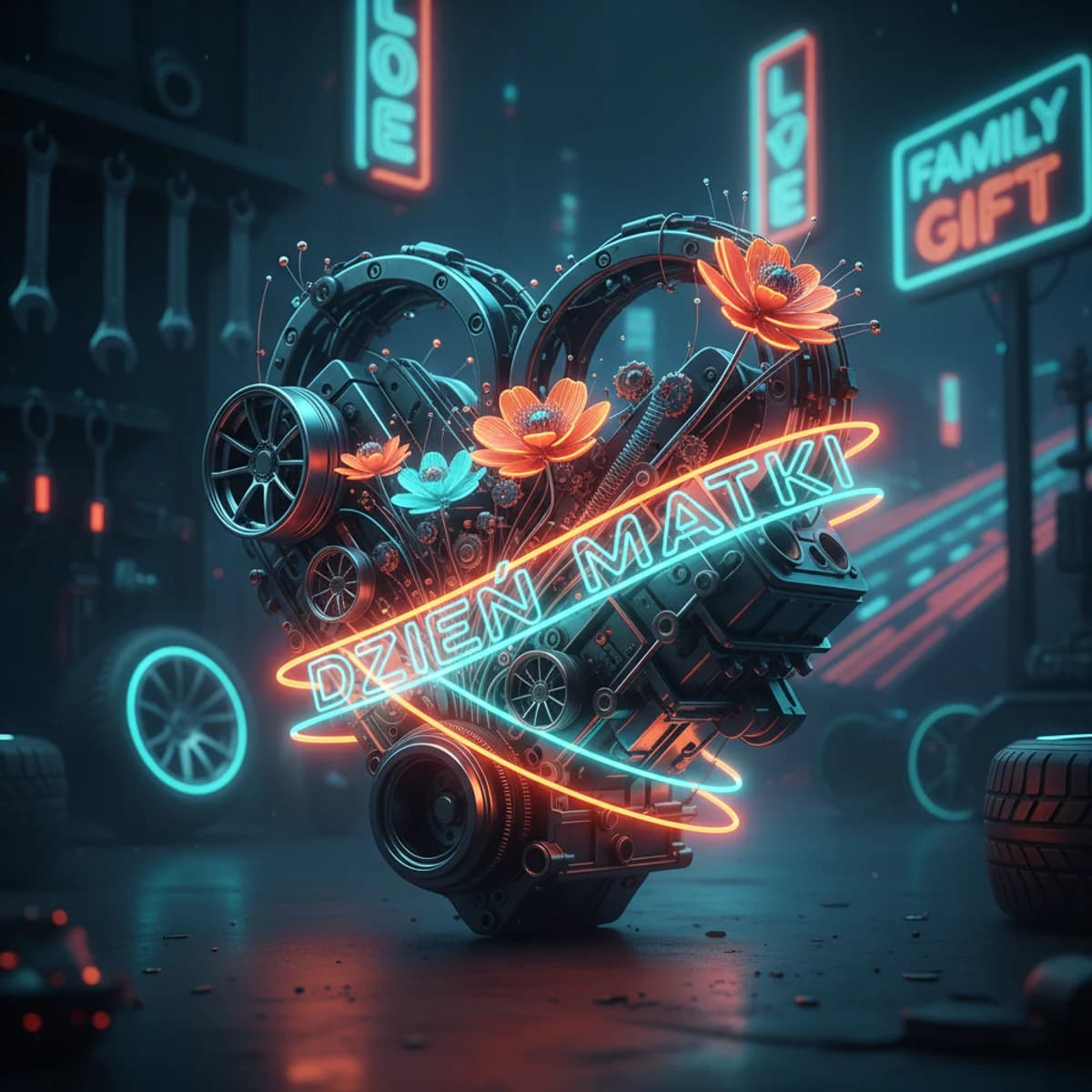 Dzień Matki 10 Maja 2026 — Motoryzacyjny ilustracja marketingowa Dzień Matki 10 Maja 2026 — Motoryzacyjny ilustracja marketingowa