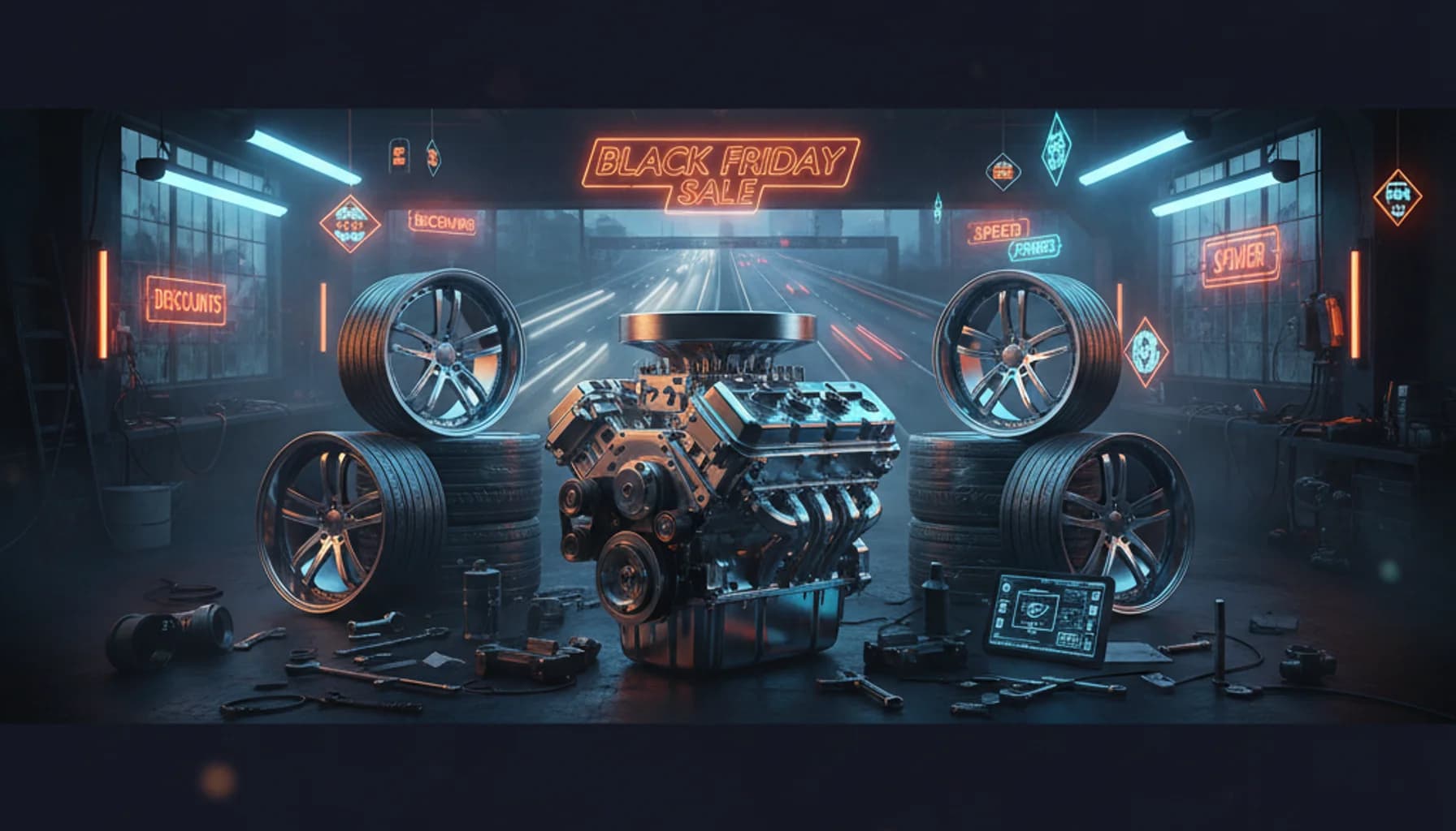 Black Friday 27 Listopada 2026 — Motoryzacyjny kalendarz marketingowy, kampania branżowa (hero) Black Friday 27 Listopada 2026 — Motoryzacyjny kalendarz marketingowy, kampania branżowa (hero)
