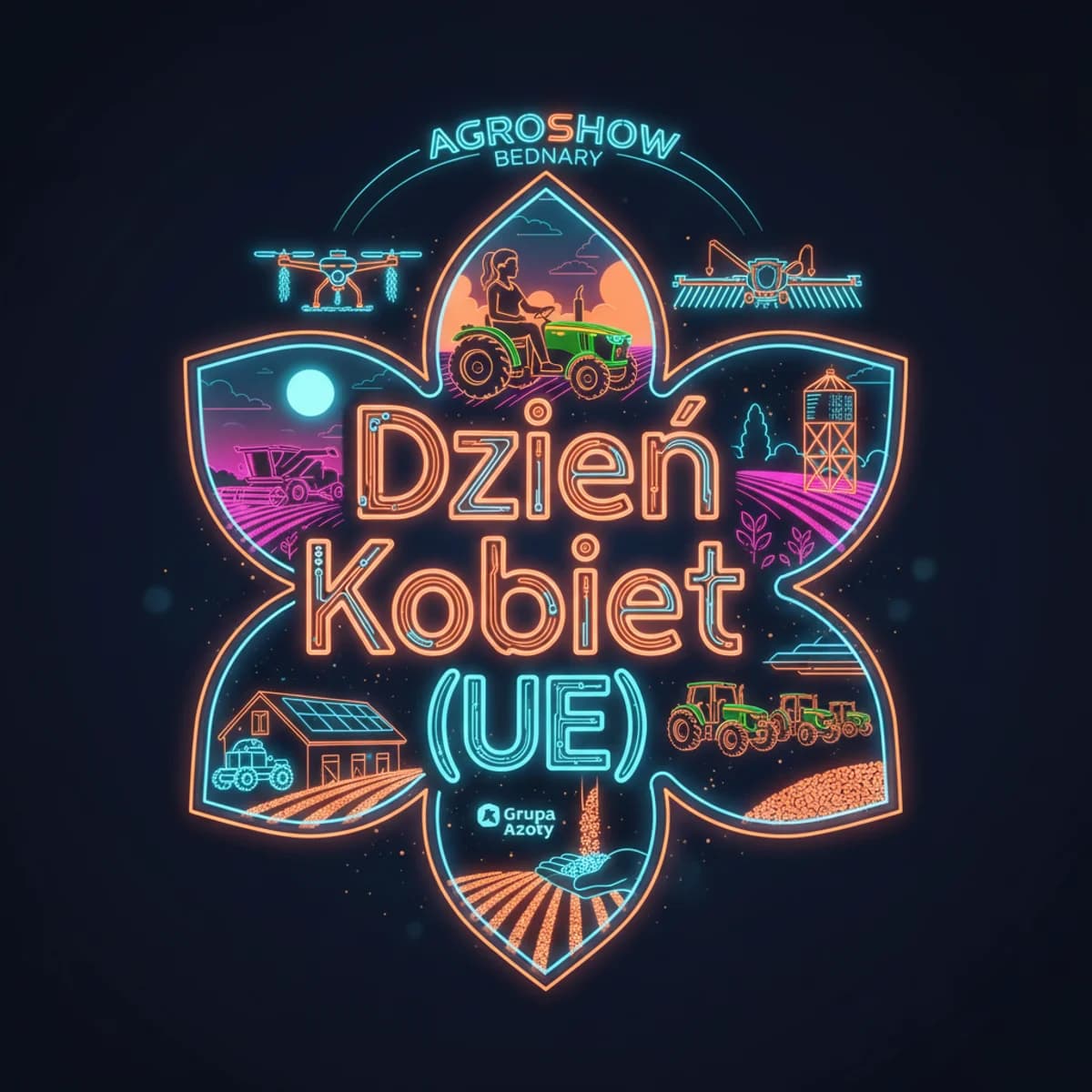 Dzień Kobiet (UE) 8 Marca 2026 — Rolniczy ilustracja marketingowa Dzień Kobiet (UE) 8 Marca 2026 — Rolniczy ilustracja marketingowa